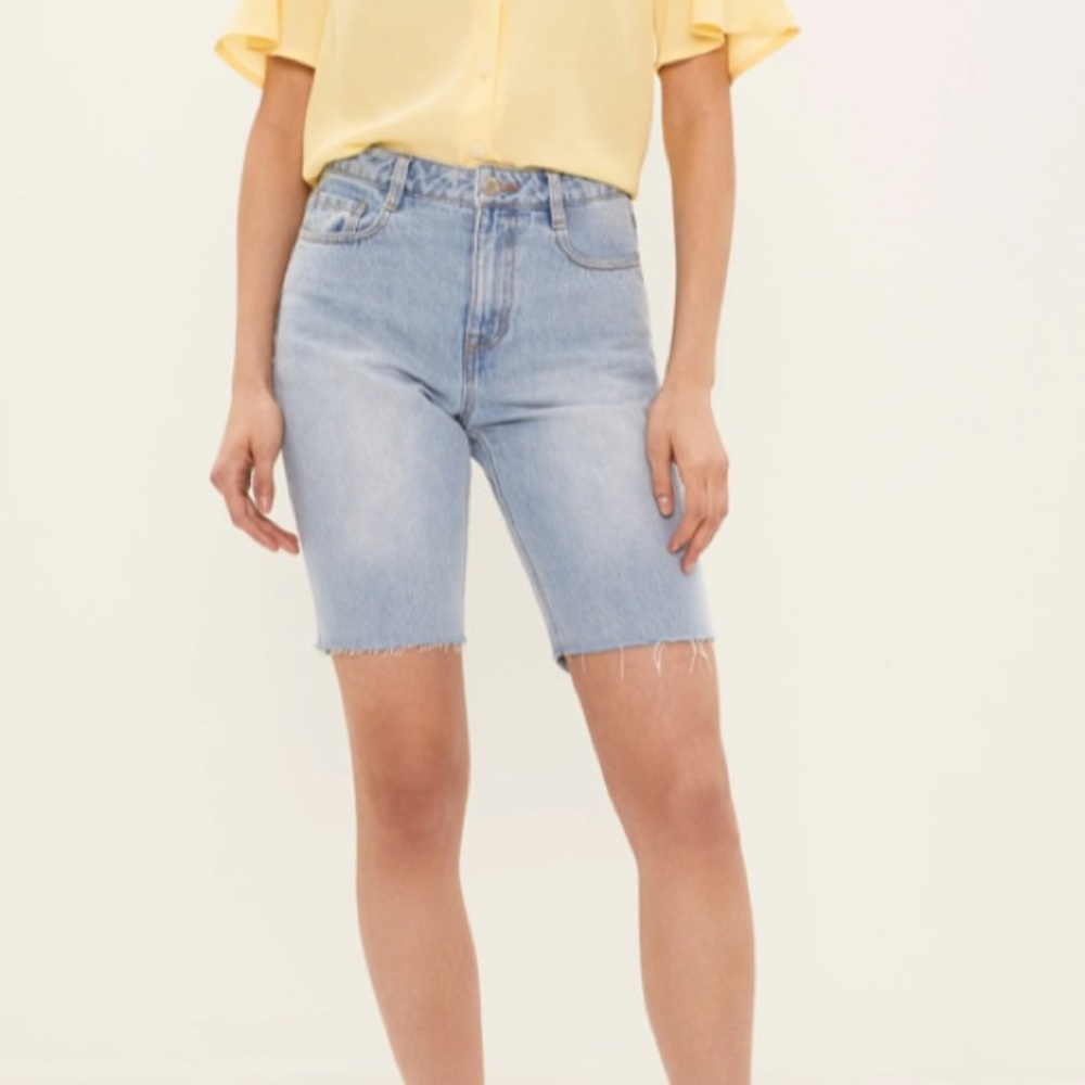 Frank and Oak The Stevie Biker Shorts